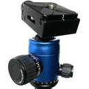 Jenova PRO.J Professional Aluminium Travel Tripod 8kg-load Blue-A401BL