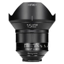 Irix 15mm Blackstone prime, manual focus wide angle lens for Nikon DSLR's