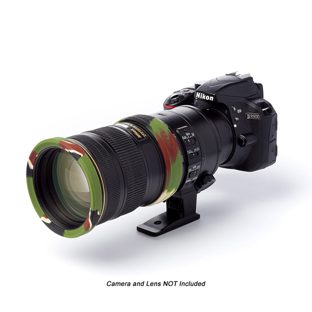 easyCover PRO 77mm Lens Silicon Rim/Ring & Bumper Protectors Camouflage - ECLR77C