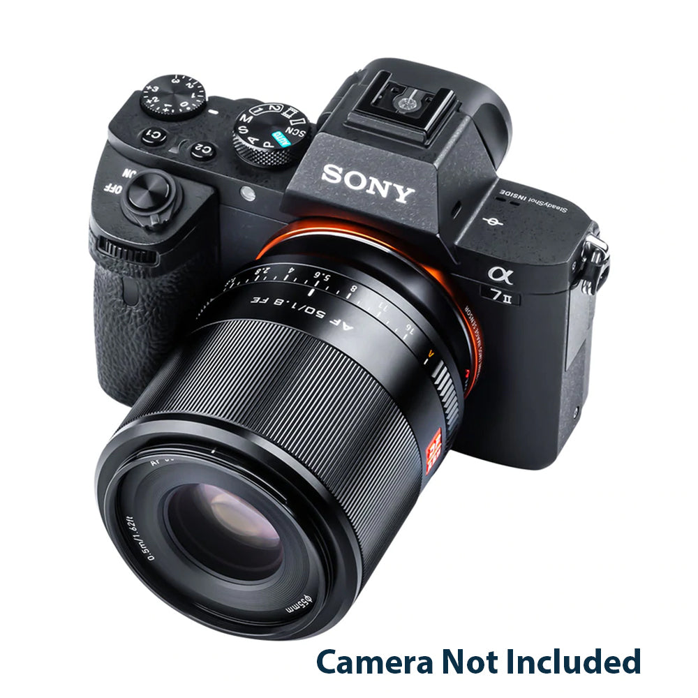 Viltrox 50mm f1.8 FE AF prime lens for Sony e-Mount Full Frame Cameras