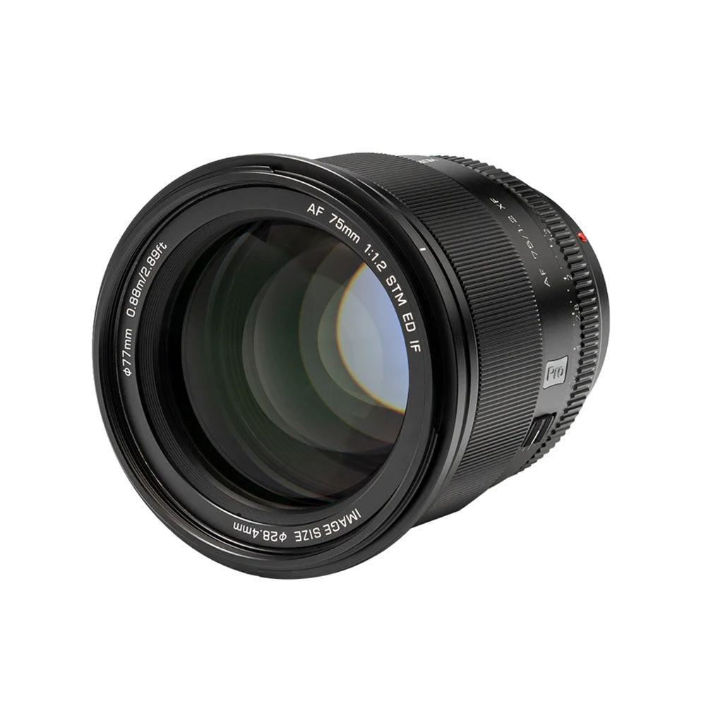 Viltrox AF 75mm f/1.2 PRO Series Prime Lens for APS-C Fuji X-Mount Cameras