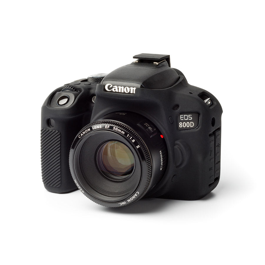 easyCover - Canon 800D DSLR - PRO Silicone Case - Black – ECC800DB