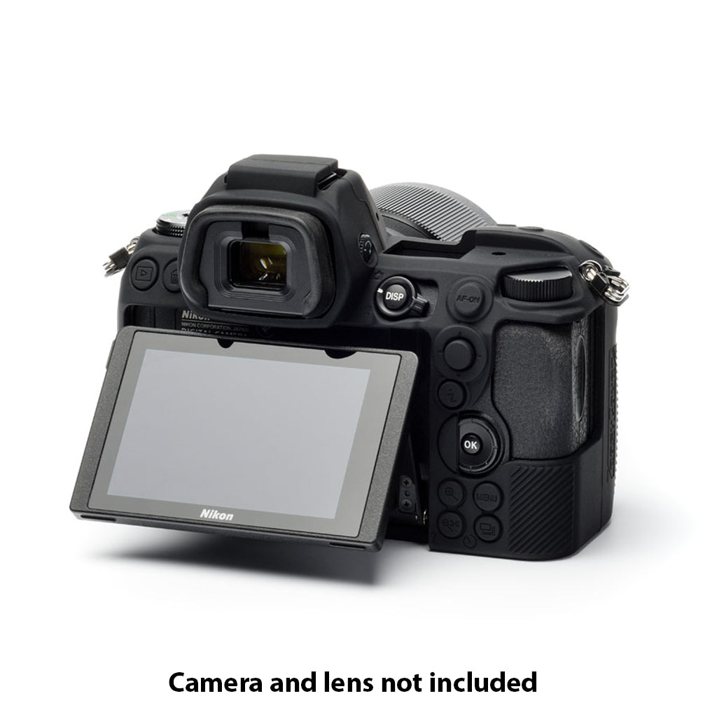 easyCover PRO Silicon Case for Mirrorless Nikon Z5 / Z6 II / Z7 II - Black - ECNZ5B