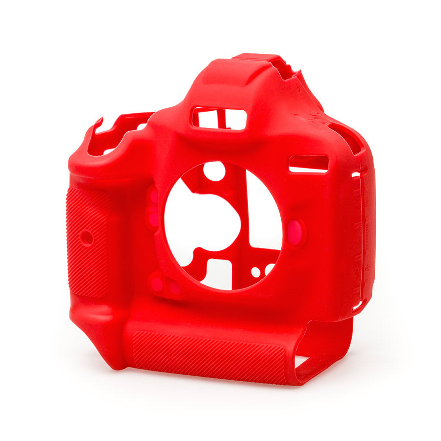 easyCover - Canon 1DX MarkII DSLR - PRO Silicone Case - Red – ECC1DX2R