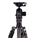 Jenova PRO.J Carbon Fibre Tripod 25kg Capacity - Mono Conversion-Black 35851BK