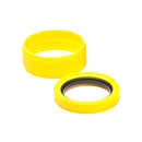 easyCover PRO 77mm Lens Silicon Rim/Ring & Bumper Protectors Yellow - ECLR77Y