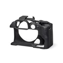 easyCover PRO Silicon Camera Case for Mirrorless Canon R10 - Black - ECCR10B