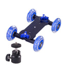 E-Photo 4 Wheel Dolly Cart & Ballhead for Stable Video Recording - EPHK087