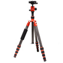 Jenova PRO.J Professional Carbon Travel Tripod Capacity-8kg Red-45834RD