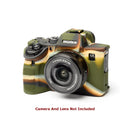 easyCover PRO Silicon Camera Case for Sony A1 Camouflage - ECSA1C