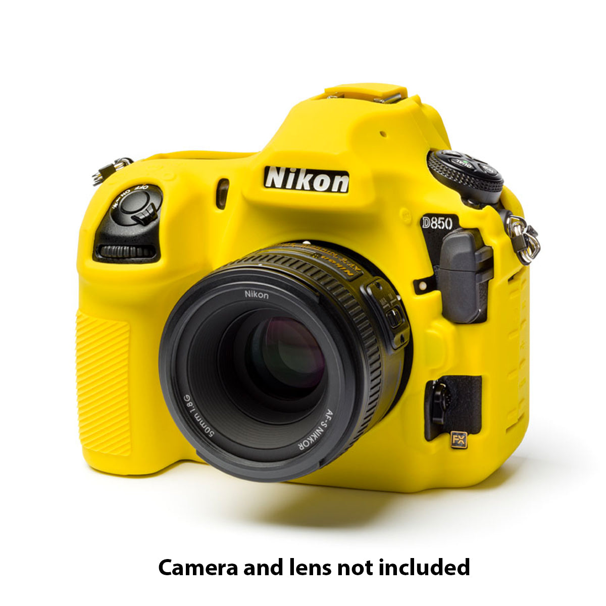 easyCover PRO Silicon Case for Nikon D850 DSLR - Yellow - ECND850Y
