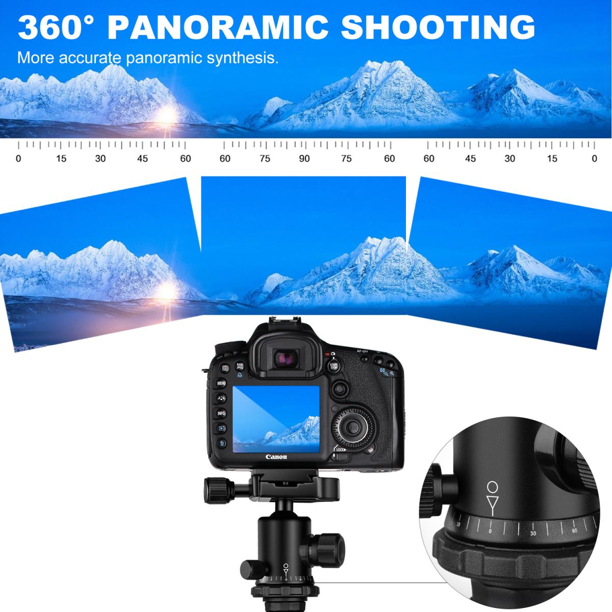 K&F Concept TM2324II Light weight Tripod with Monopod Conversion - KF09.040