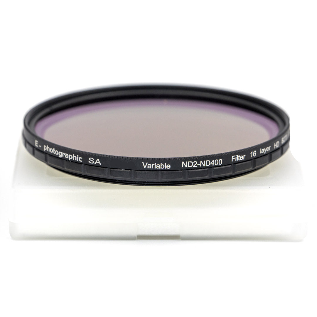 E-Photo PRO 52mm ND2-ND400 Filter-German HD B270 Schott Optics – No X-mark