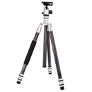 Jenova PRO.J Carbon Fibre Tripod 25kg Capacity - Mono Conversion-Silver 35851SV