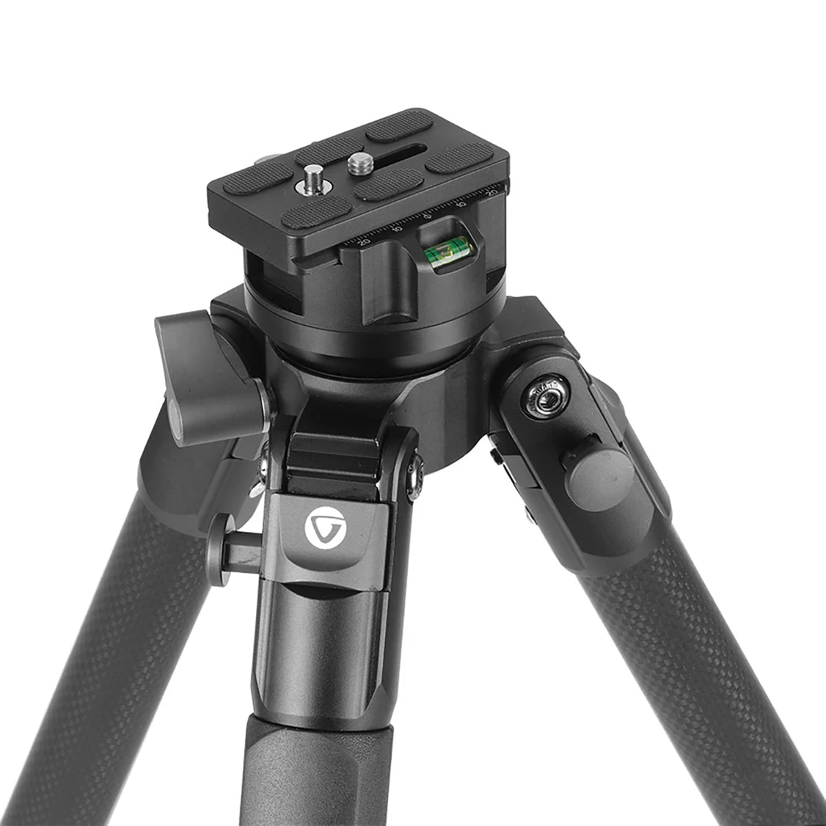 Vanguard Endeavor L 263CPR Carbon Shooting Tripod, 65mm Half-Bowl, Arca & Pic Rail Mount, 12kg Load