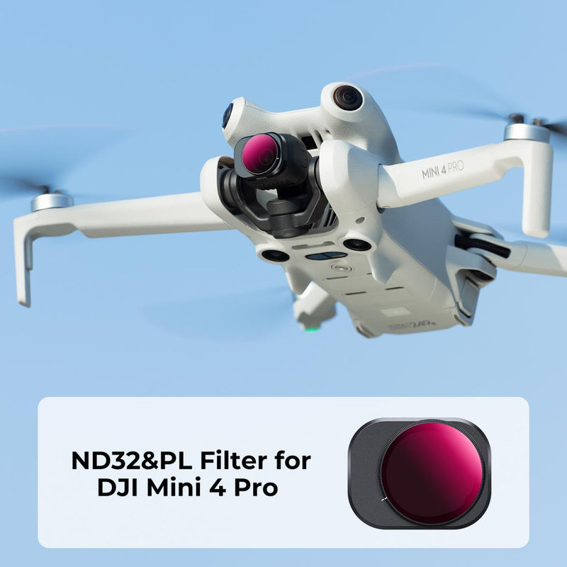 K&F Concept PRO CPL + ND32 Filter Kit for DJI Mini 4 Drone