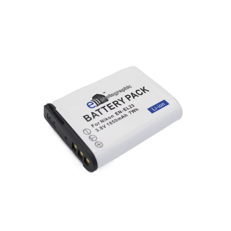 E Photographic EN-EL23 1850mAh Battery for Nikon