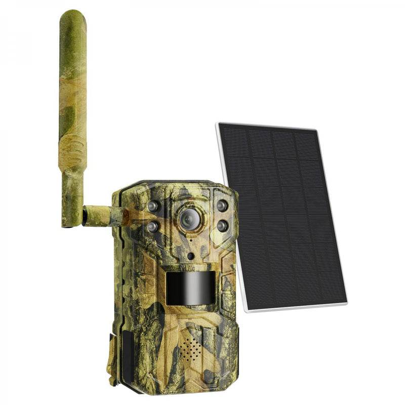 K&F 4MB, 2.7K Hi-Def Wildlife Camera 4G/LTE Night Vision with Solar Battery