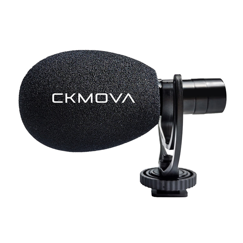 CKMOVA On-Camera Condenser Video Mic for DSLR, Mirrorless & Smartphone-VCM1