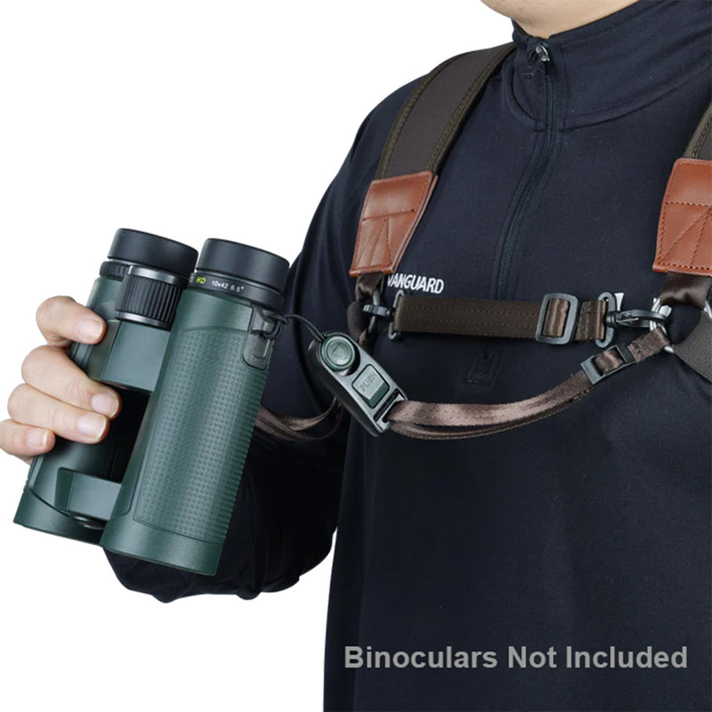 Vanguard VEO Optic Guard D-Lux Binocular & Camera Harness Quick Release - Black