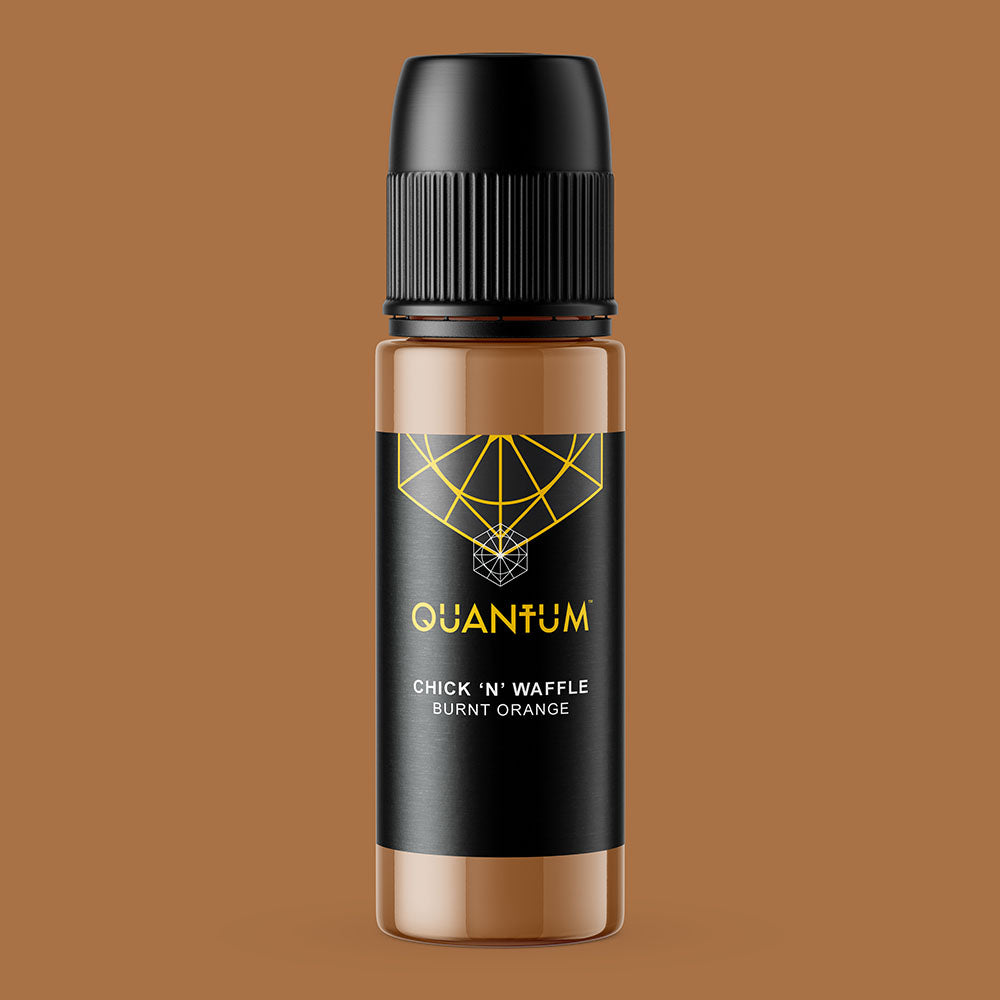Quantum Premium Tattoo Ink - 1oz Chick 'n' Waffles (Burnt Orange) 30ml