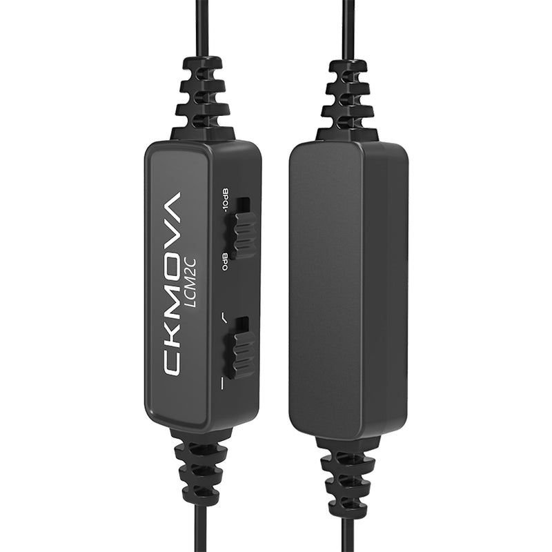 CKMOVA Type-C Lavalier Mic: Camera, Smartphones, Audio Recorder, etc-LCM2C