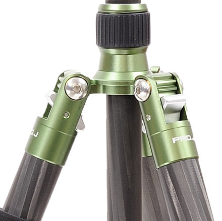 Jenova PRO.J Professional Carbon Fibre Tripod 15kg Capacity Green 45872GN