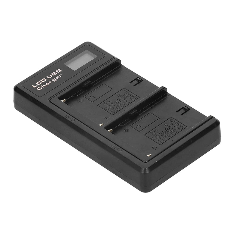 E-Photographic Dual USB Battery Charger for SONY NP-F550/750/950/970/980