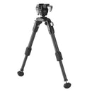 Vanguard EQ-PRECISION 1QSC Carbon Fiber Gun Bipod with Ball Head & Pic Rail Mount – Ideal for Hunting and Target Shooting - Height:-22-27cm