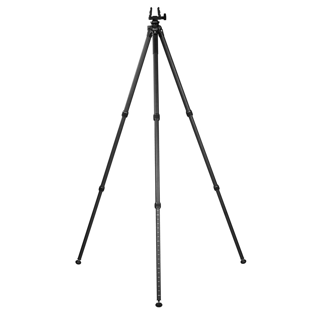 Vanguard Endeavor L 303CGM Carbon Fibre Hunting/Shooting Tripod with GM-65 Rifle/Gun Clamp (10kg Load Capacity)