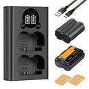 K&F Concept Dual NP-W235 Battery + Charger Kit for Fuji Cameras-KF28.0018