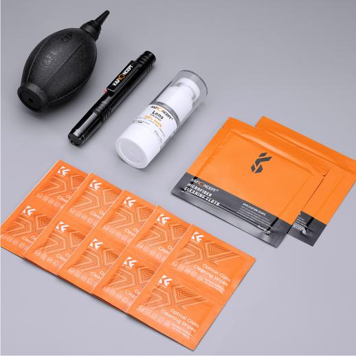 K&F Concept 15 in 1 Camera and Lens Cleaning Kit: Air Blower, Cleaning Pen, Cleaning Wipes, 15ml Liquid, Cleaning Clothes