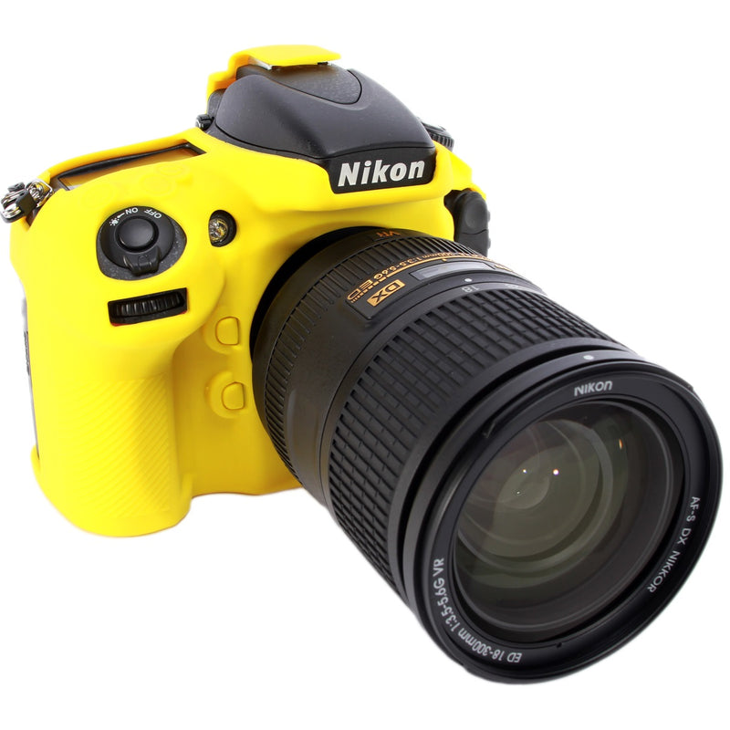 easyCover PRO Silicon Camera Case for Nikon D800 and D800E - Yellow 