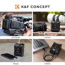 K&F Concept 6700mAh Mini V Mount Battery with 65W USB-C Fast Charger Support