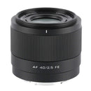 Viltrox AF 40mmf/2.5 Z STM Sony E-Mount