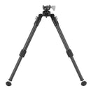 Vanguard EQUALIZER 2QS C Carbon Fiber Pivoting Bipod with Picatinny Rail Height:25-35.5cm