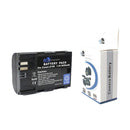 E-Photographic 2650 mAh Lithium LP-E6 Camera Battery for Canon DSLR's and Mirrorless Cameras