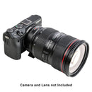 Viltrox Lens Adaptor - Canon EF & EF-S lens to Canon EOS M Camera +1 f-stop