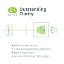 Vanguard VEO ED 10x42 Carbon Binoculars Waterproof and Nitrogen Perched