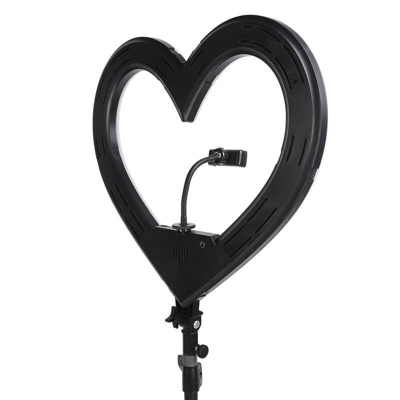 E-Photographic 19" Heart shaped RBG 48W LED Ring Light