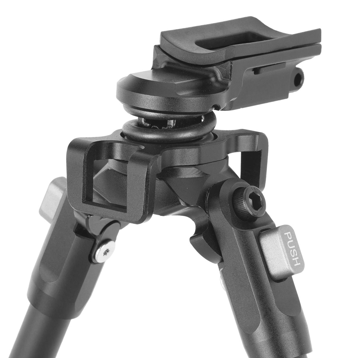 Vanguard EQUALIZER 1A Aluminium Gun Bipod With Front Forearm Sling Stud Height:-20-25cm.