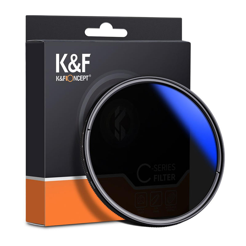 K&F PRO 77mm Classic Series Slim Blue Multi Coated Variable ND2-ND400 filter-KF01.1405