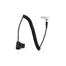 E-Photographic D-Tap to 2-Pin LEMO Male Coiled Power Cable