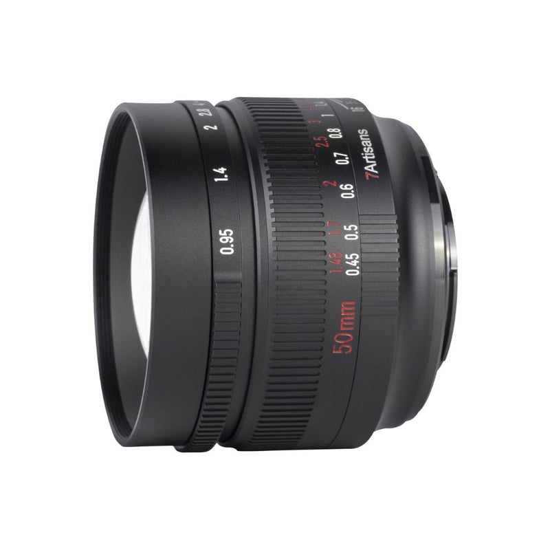 7Artisans 50mm F0.95 MF Canon (RF-Mount) APS-C