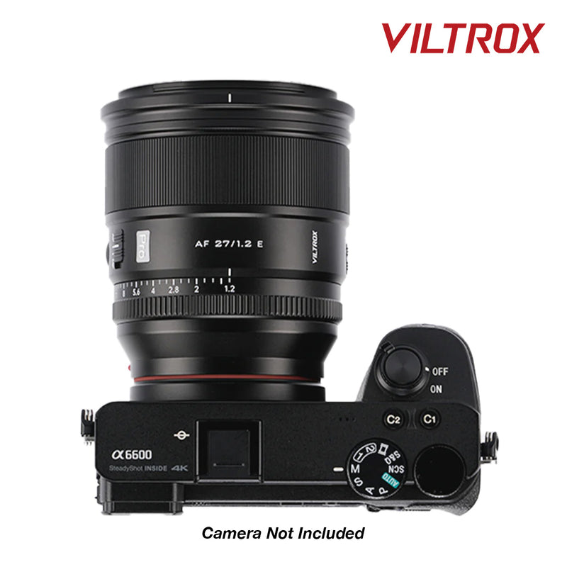 Viltrox Auto Focus 27mm f1.2E PRO Prime Lens Sony APS-C E-Mount VL-AF2712-E