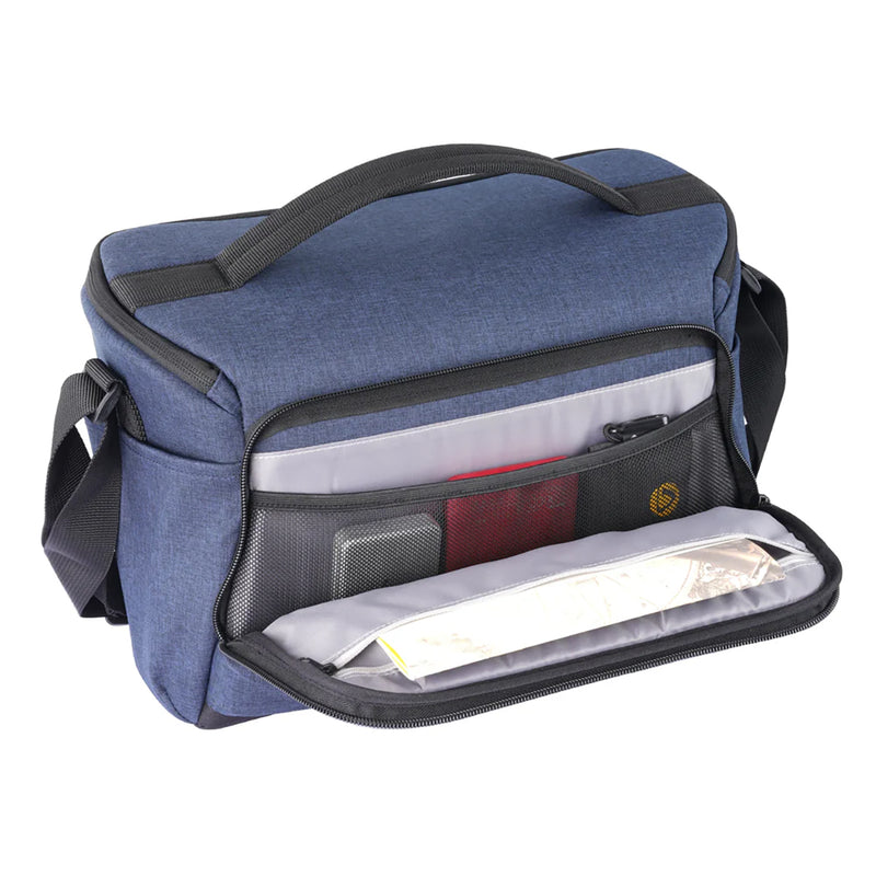 Vanguard VESTA Aspire 34 Navy 12L Camera Shoulder Bag with 14" Laptop Slot