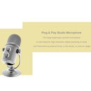 CKMOVA Large Diaphragm Studio Cardioid Condenser Microphone - SXM5