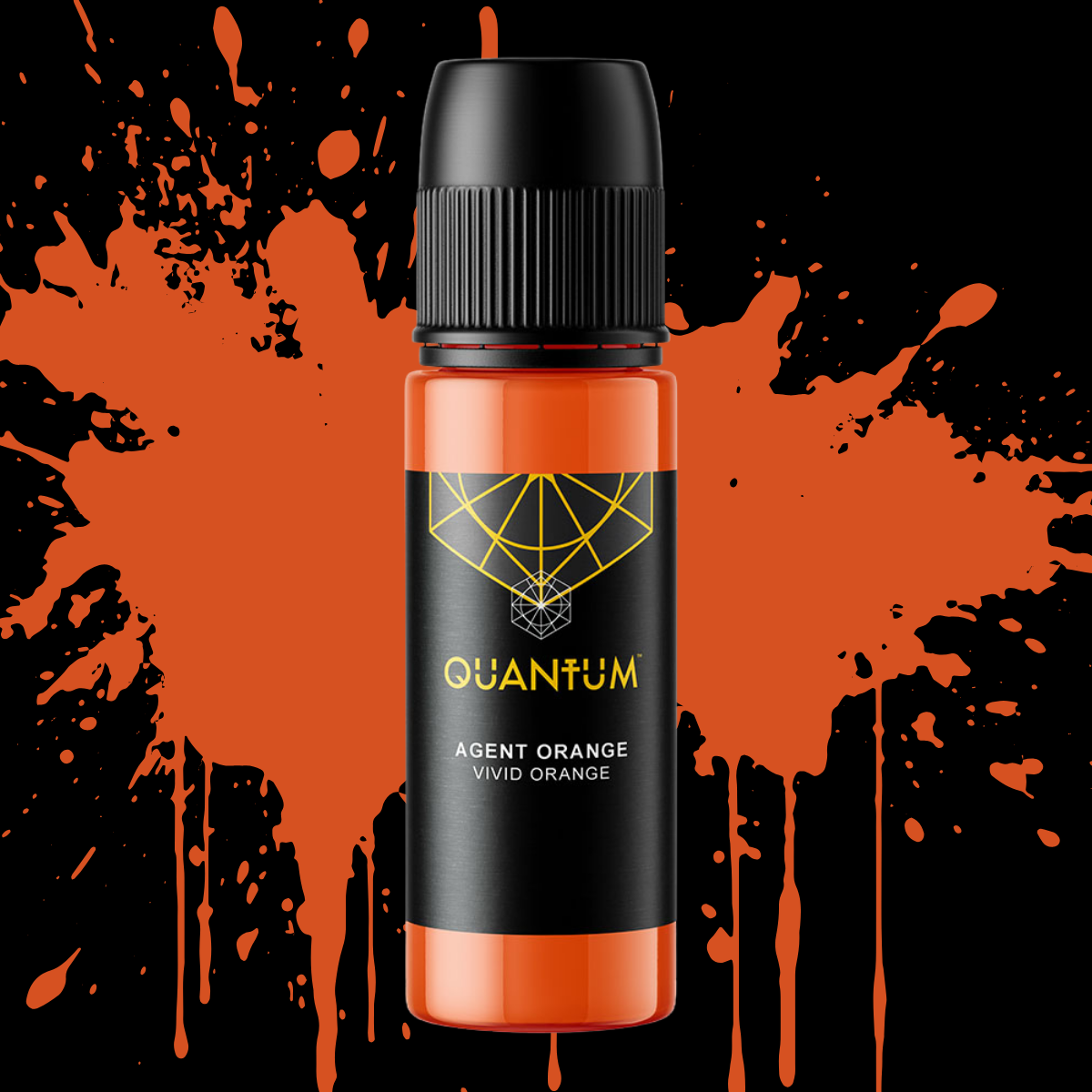 Quantum Premium Tattoo Ink - 1oz Agent Orange (30ml)