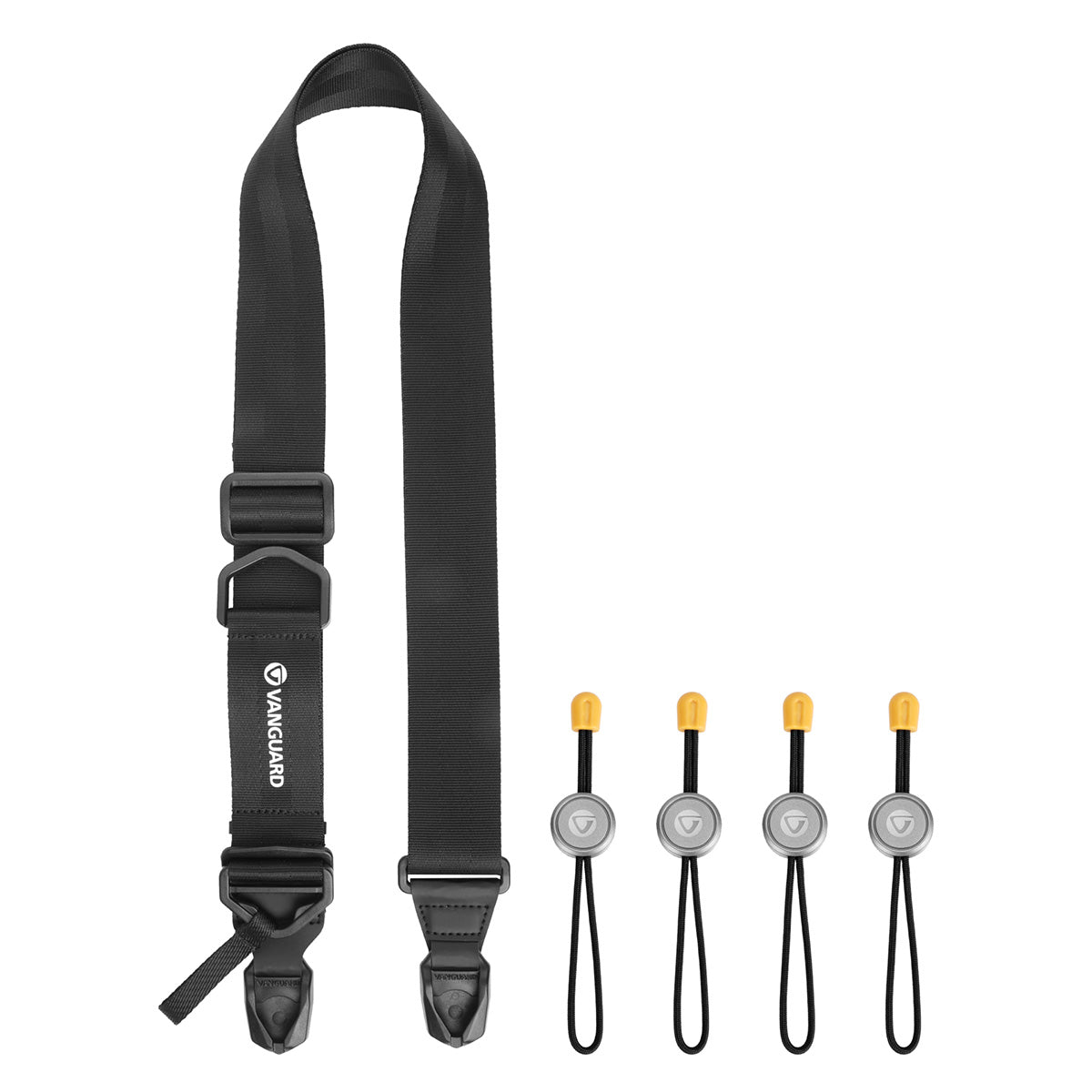Vanguard Connect Quick NS38 Camera & Binocular Neck Strap with Quick Release – Black