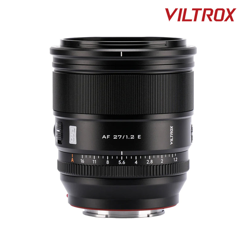 Viltrox Auto Focus 27mm f1.2E PRO Prime Lens Sony APS-C E-Mount VL-AF2712-E